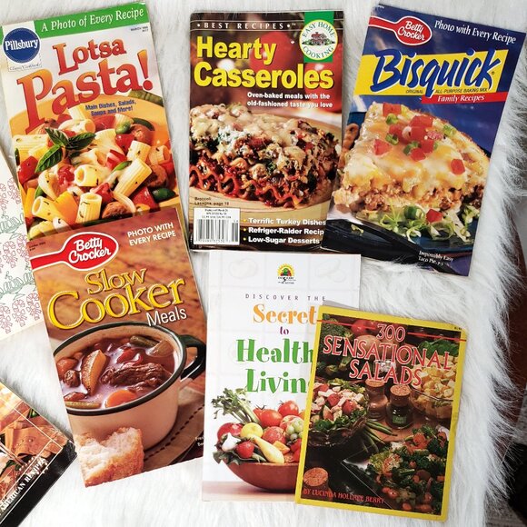 80s 90s Vintage Recipes Cook Book Magazines Booklet Collection Assortment - Picture 8 of 8